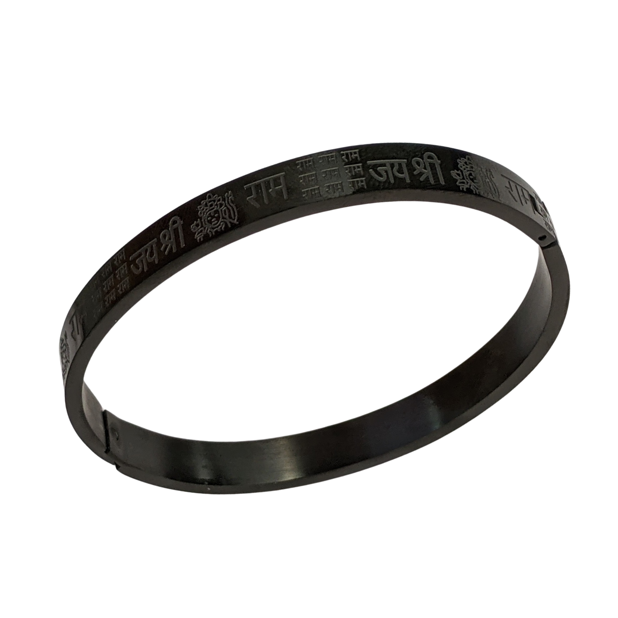 Black Stainless Steel Kada for Men
