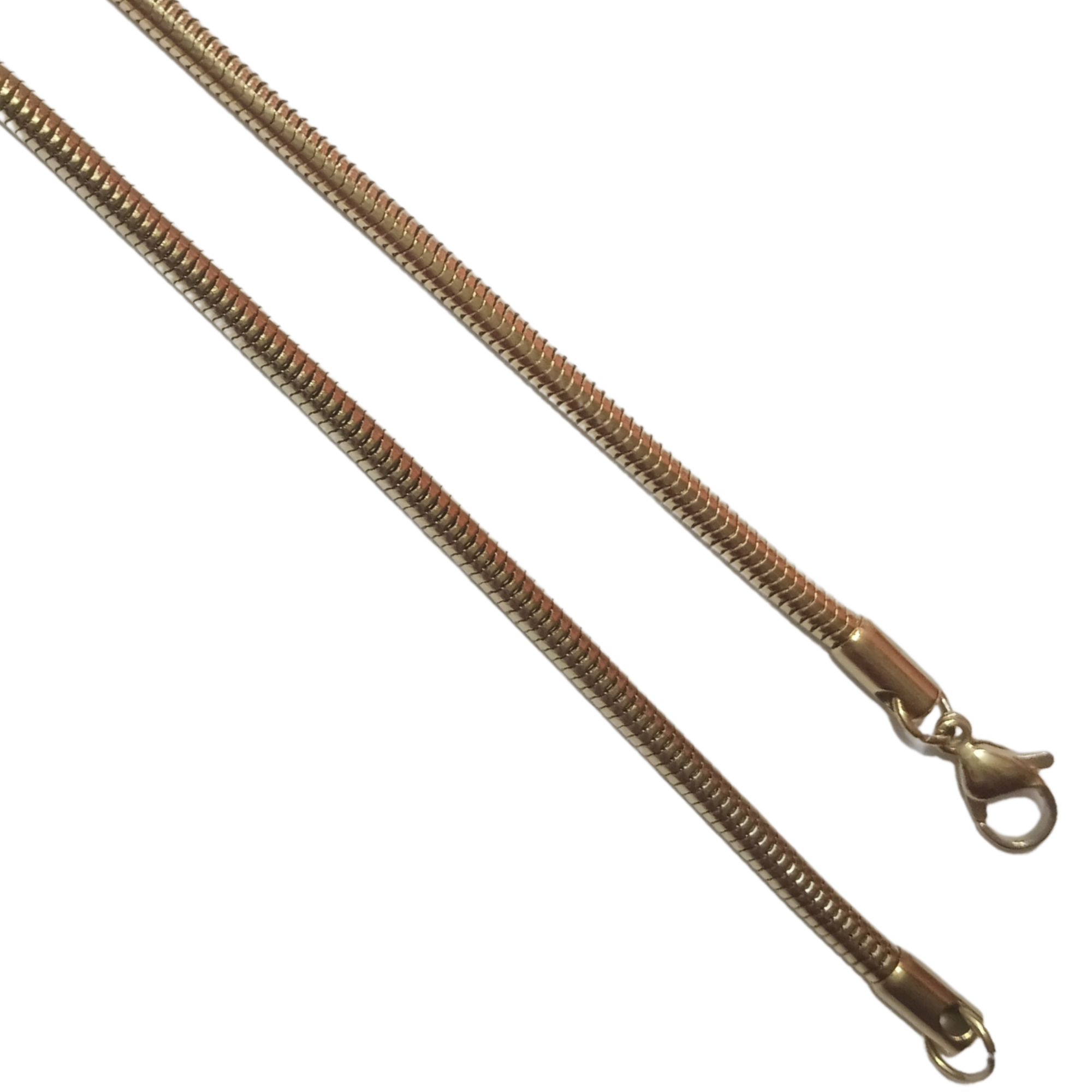 Men’s Gold-Tone Snake Stainless steel Chain