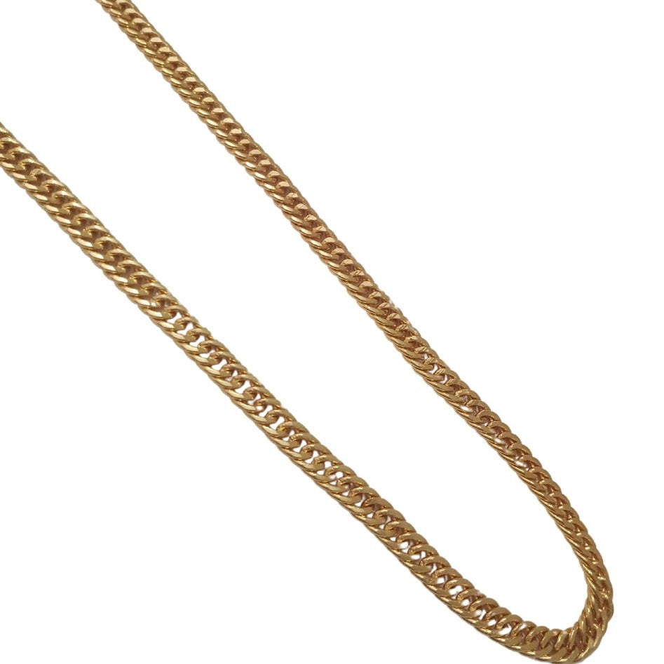 Men’s Gold-Plated Stainless Steel Chain Necklace